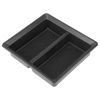 Center Console Organizer Tray Fit For 2021 2022 2023 Tesla Model 3 Model Y Armrest Drawer Storage Box with 2Pcs Silicone Pads