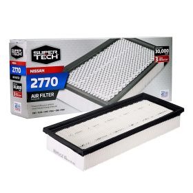 SuperTech 2770 Engine Air Filter, Replacement Filter for Nissan