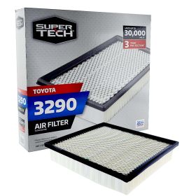 SuperTech 3290 Engine Air Filter, Replacement Filter for Toyota