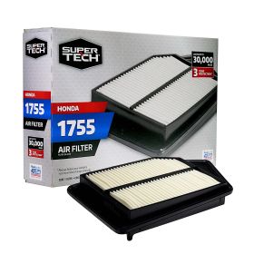 SuperTech 1755 Engine Air Filter, Replacement Filter for Honda