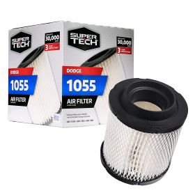 SuperTech 1055 Engine Air Filter, Replacement Filter for Chrysler or Dodge