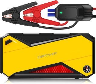 DBPOWER 800A 18000mAh Portable Car Jump Starter (up to 7.2L Gas, 5.5L Diesel Engine) Battery Booster with Smart Charging Port (Storage Temperature 95¬