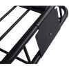 Rooftop Cargo Carrier BasketMotoring Roof RackTop Mount Roof Rack 64black steel