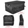 Car Trunk Organizer Collapsible Multi-Compartments Storage Cargo Box/ Cover Nonslip Bottom