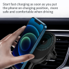 PS480.  Magnetic suction car wireless charger magnetic suction with air outlet bracket automatically clamp mobile phone charger air outlet + large suc