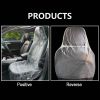 100pcs Disposable Plastic Car Seat Cover Universal Fit Protector Clear Wholesale