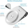 Car Wireless Speakerphone Wireless V4.1 In-Car Speaker Hands-free Calling Music Player Sun Visor Audio Receiver Car Kit