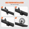 VEVOR Spare Tire Carrier, Trailer Spare Tire Mount, 160 lbs Capacity, Utility Trailer Accessories Fits Most 4 & 5 & 6 & 8 Lugs Wheels on 4", 4.25", 4.