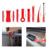 Stainless steel long distance car emergency key hook tool New 7-piece set hook tool 27pcS set wedge airbag wrench combination tool