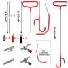 Stainless steel long distance car emergency key hook tool New 7-piece set hook tool 27pcS set wedge airbag wrench combination tool