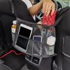 Car Net Pocket Handbag Holder Car Storage Netting Pouch Seat Side Storage Mesh Organizers Bag