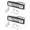 6" LED Light Bar 48W 5000lm Offroad Driving Spot Lights Work Light Pods