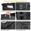 Car Trunk Organizer Collapsible Multi-Compartments Storage Cargo Box/ Cover Nonslip Bottom