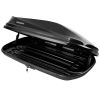 VISRACK Hard Shell Roof Cargo Carrier with Security Keys, Roof Box, Cargo Box, 62 (L) x 31 (W) x 15(H) Inches, 14 Cubic Feet (Tool-Free Install), BLAC