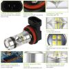 2PCS 1000lm 100W H8/H9/H11 LED Fog DRL Light Bulb IP65 Water-Resistant 360 Degree Beam Angle 6000K White