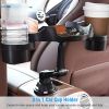 Car Cup Holder Expander 360¬∞ Rotating Car Tray Bottle Holder