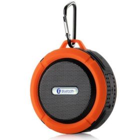 Waterproof Speaker (Color: Orange)