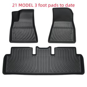 Suitable For Tesla Car Floor Mats (Option: MODEL3 door mat)