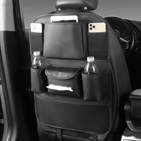 Car Seat Back Storage Bag (Color: Black)