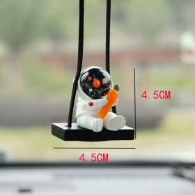 Creative Astronaut Car Sundries Pendant (Option: Hand Held Radish Astronaut)