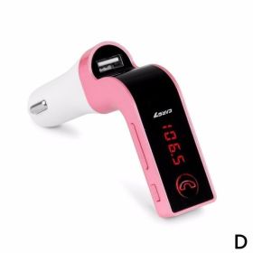 Vehicle Bluetooth receiver (Color: Pink)