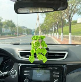 Car Creative Rearview Mirror Pendant (Option: R5)