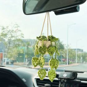 Car Creative Rearview Mirror Pendant (Option: R4)