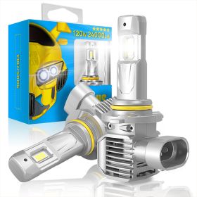 Automotive Waterproof LED Headlight Bulbs (Light Color: 9005-Cool White)