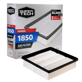 SuperTech 1850 Engine Air Filter, Replacement Filter for Honda (SuperTech: Super Tech)