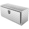 VEVOR Underbody Truck Box, 48"√ó17"√ó18" Pickup Storage Box, Heavy Duty Aluminum Diamond Plate Tool Box with Lock and Keys, Waterproof Trailer Storage