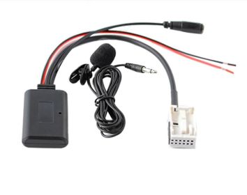 Car Audio Bluetooth AUX Audio Cable (Option: Bluetooth cable and microphone)