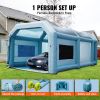 VEVOR Inflatable Paint Booth, 13x10x9ft, 900W High Powerful Blowers With a Tent Air Filter System